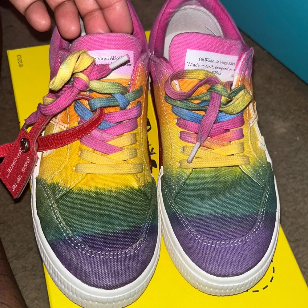 Authentic Off White Sneakers Size 33 SOLD